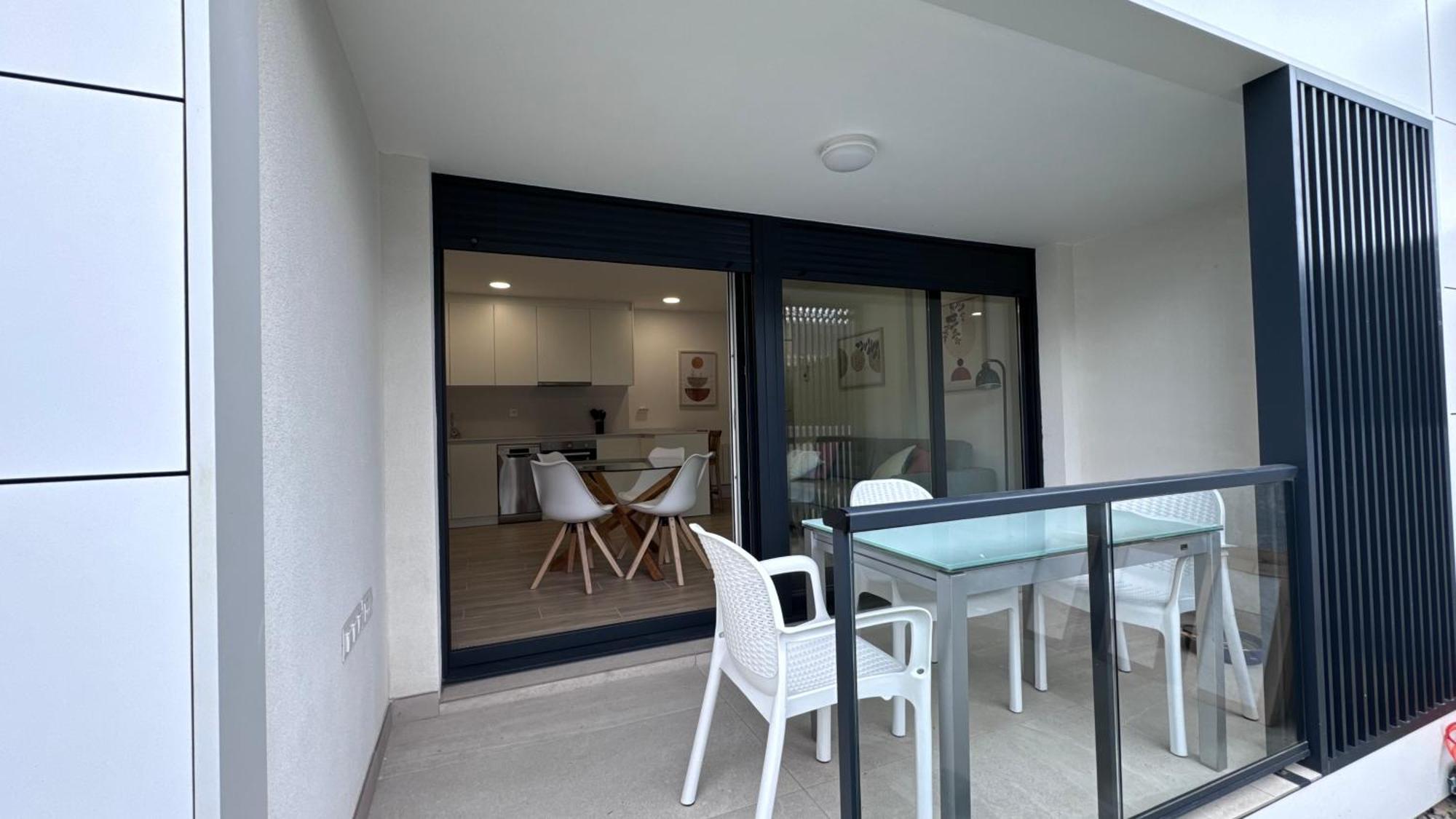 Apartamento Con Jardin Long Beach 洛雷多 外观 照片